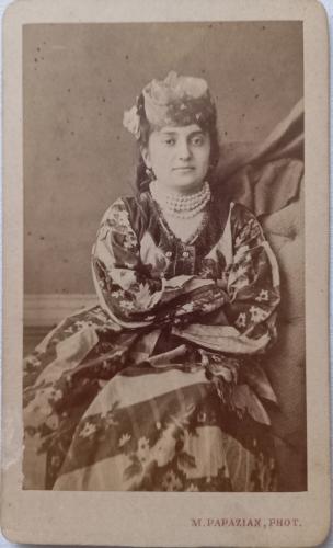 M. PAPAZYAN FOTOĞRAFHANESİ CDV FOTO